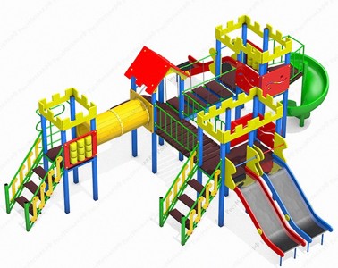 Детский игровой комплекс Изумрудный город